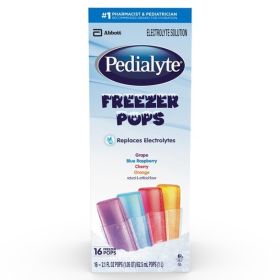 PEDIALYTE: FREEZER POPS ASST FLVR (16.000 PC)