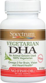 SPECTRUM ESSENTIALS: Vegetarian DHA, 90 Softgels