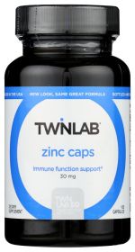 TWINLAB: Zinc Caps 30 mg, 100 capules