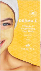 DERMA E: Mask Clay Vitamin C Single Use, .35 oz