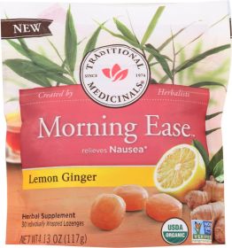 TRADITIONAL MEDICINALS: Lozenges Morning Ease Organic, 4.13 oz