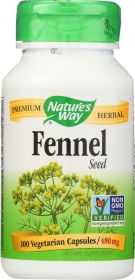 NATURES WAY: Fennel Seed 480 mg, 100 vc