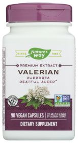NATURE'S WAY: Valerian Standardized, 90 Capsules