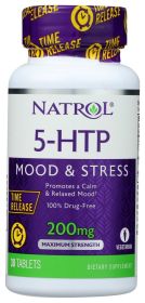 NATROL: 5-HTP 200 mg Time Release, 30 tb