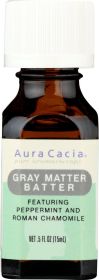 AURA CACIA: Essential Solutions Grey Matter Butter, .5 oz