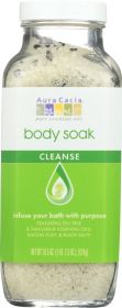 AURA CACIA: Body Soak Cleanse Tea Tree Tangerine, 18.5 oz