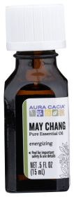 AURA CACIA: May Chang Essential Oil, 0.5 oz