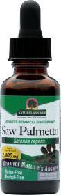 NATURES ANSWER: Saw Palmetto Berries Alcohol Free, 1 oz