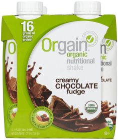 ORGAIN: Protein Shk Choc Fdg 4Pk, 4 lb