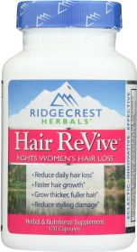 RIDGECREST HERBALS: Hair Revive, 120 Vegetarian Capsules