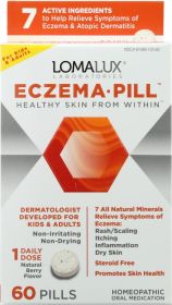 LOMA LUX LABORATORIES ACNE PILL: Eczema Relief Supplement, 60 tb
