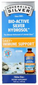 SOVEREIGN SILVER: Bio Active Silver Hydrosol Twist Top Value Size, 16 oz