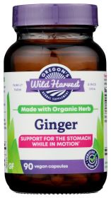 OREGONS WILD HARVEST: Ginger Organic, 90 cp