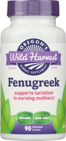 OREGONS WILD HARVEST: Fenugreek Organic, 90 cp