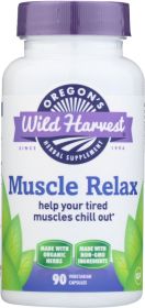 OREGONS WILD HARVEST: Muscle Relax Organic, 90 vc