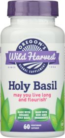 OREGONS WILD HARVEST: Holy Basil Organic, 60 vc