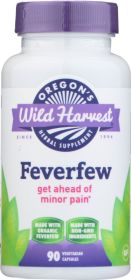 OREGONS WILD HARVEST: Feverfew Organic, 90 vc