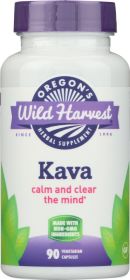 OREGONS WILD HARVEST: Kava Root, 90 vc