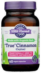 OREGONS WILD HARVEST: Cinnamon Organic, 60 pc