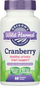 OREGONS WILD HARVEST: Cranberry Organic, 60 cp