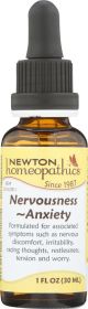 NEWTON HOMEOPATHICS: Nervousness Anxiety, 1 oz