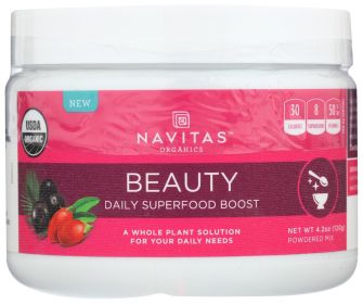 NAVITAS: Beauty Daily Superfood Boost, 4.2 oz
