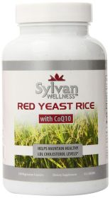 SYLVAN WELLNESS: Red Yeast Rice 120 with CoQ10, 120 cp