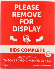 SMARTYPANTS: Vitamin Kids Complete, 15 pc