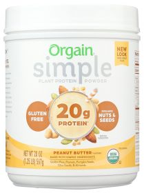 ORGAIN: Protein Simple Pwdr Pnt B, 1.25 lb