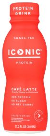 ICONIC: Protein Drink Cafe Au Lait, 11.5 fl oz