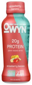 OWYN: Strawberry Banana Protein Shake, 12 oz