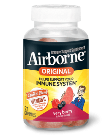 AIRBORNE: Very Berry Immune Support Gummies , 21 un