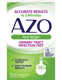 AZO: Urinary Infection Test Strips, 3 pc