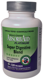 ABSORBAID: Vcaps Platinum, 120 vc