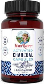 MARYRUTHS: Activated Charcoal Capsules, 40 vc