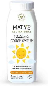 MATYS: Cough Syrup Childrens All Natural, 6 OZ