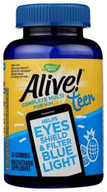 NATURES WAY: Alive Multivitamin Gummies For Him, 50 ea