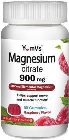 YUM VS: Magnesium Citrate 900Mg Gummy, 90 ea