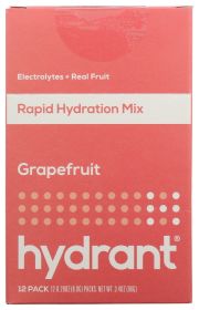 HYDRANT: Hydration Grapefruit 12Pk, 12 ea