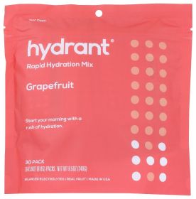HYDRANT: Hydration Grapefruit 30Pk, 30 ea