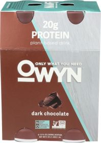 OWYN: Vegan Prtn Rtd Dk Choc 4P, 48 oz