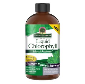NATURES ANSWER: Liquid Chlorophyll, 16 fo