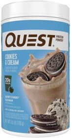 QUEST: Cookies And Cream Protein Powder, 1.6 lb