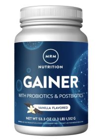 MRM: Protn Gainer Van All Nat, 3.3 lb