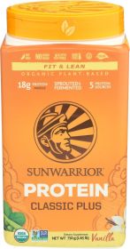 SUNWARRIOR: Protein Classic Plus Vanilla, 750 gm