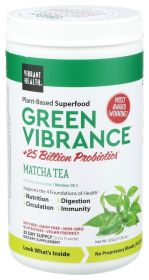 VIBRANT HEALTH: Green Vibrance Matcha Tea, 11.16 oz
