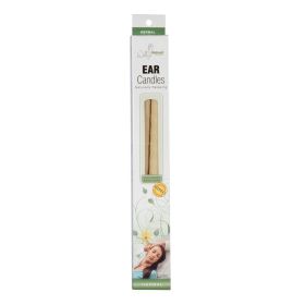 WALLY'S NATURAL PRODUCTS: Herbal Beeswax Ear Candles, 2 Candles